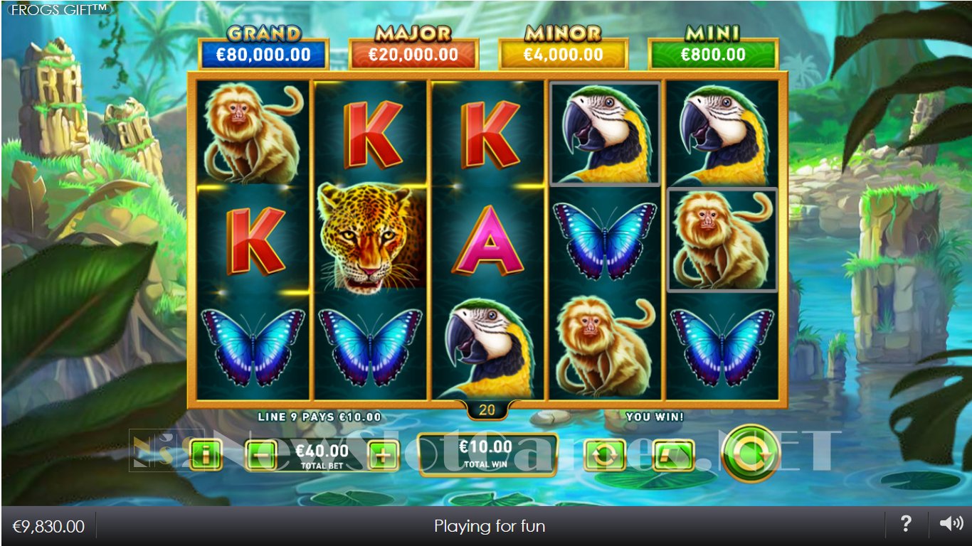 Frogs Gift Slot Slot Image in Demo - pic. 3