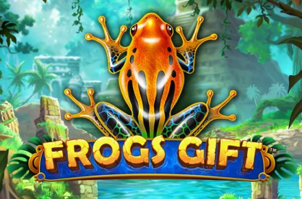 Frogs Gift Slot Logo