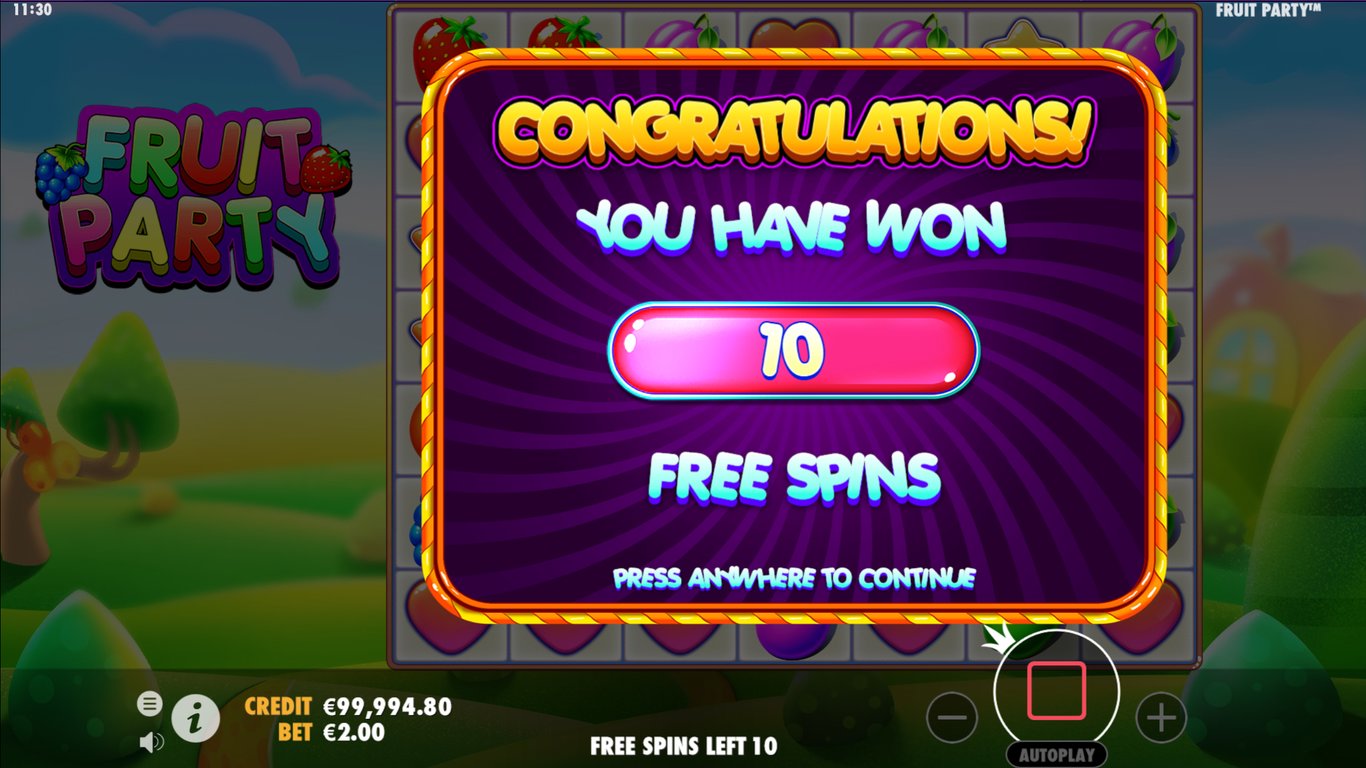 Fruit Party Slot Slot Image in Demo - pic. 3