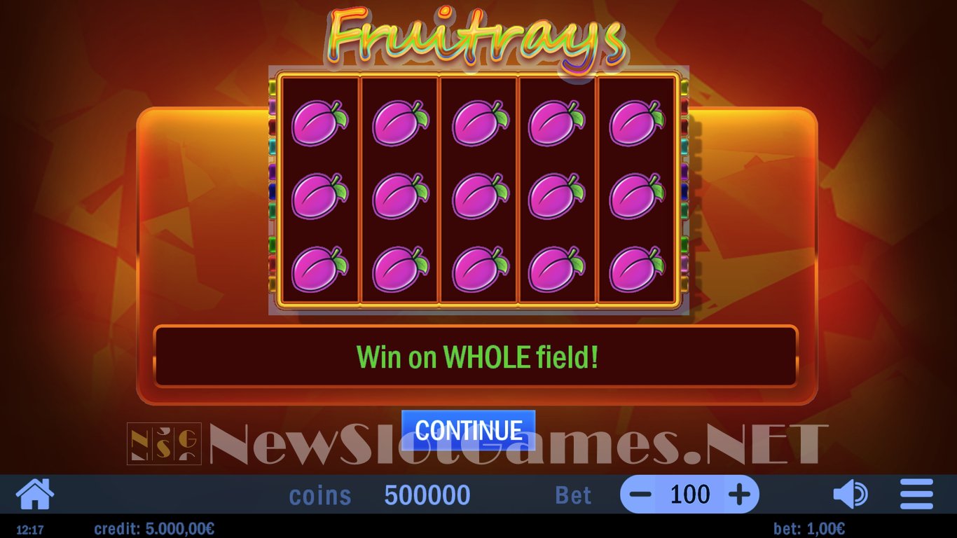 Fruitrays Slot Demo Image