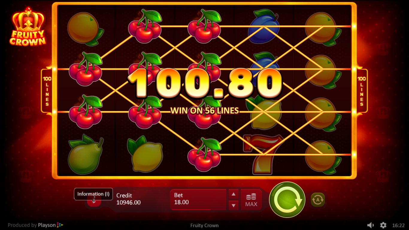 Fruity Crown Slot Slot Image in Demo - pic. 3