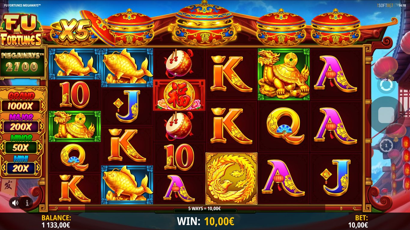 Fu Fortunes Megaways Slot Slot Image in Demo - pic. 2