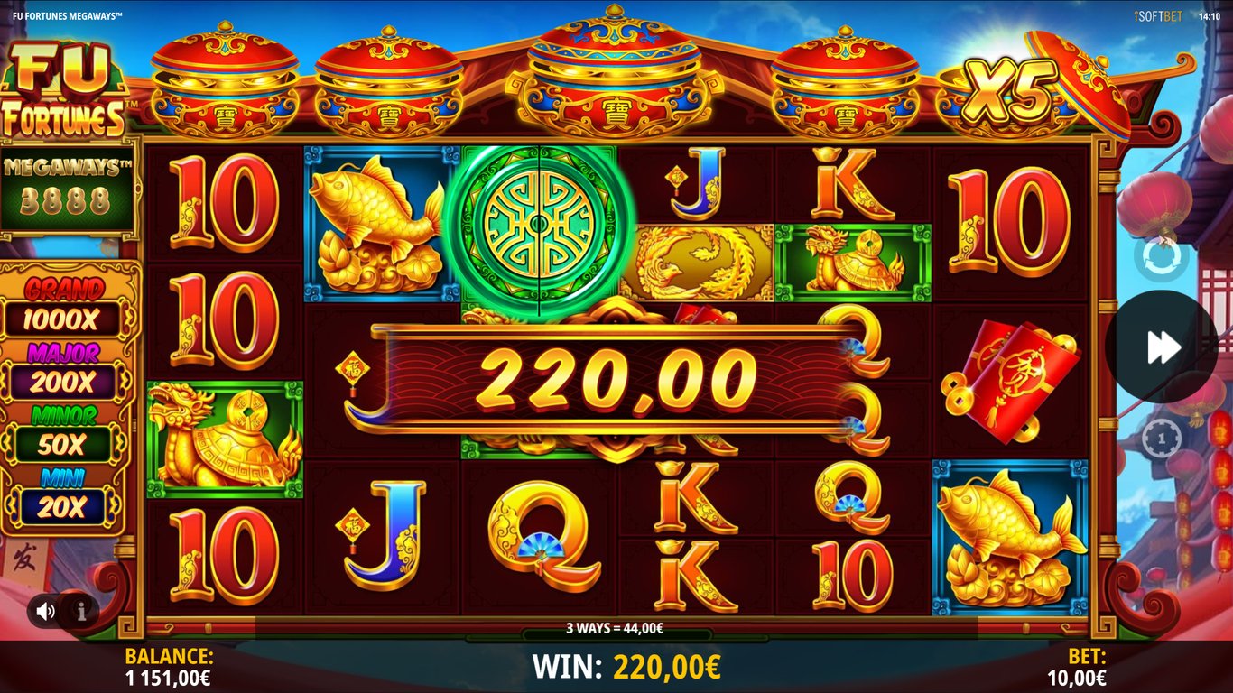 Fu Fortunes Megaways Slot Slot Image in Demo - pic. 3