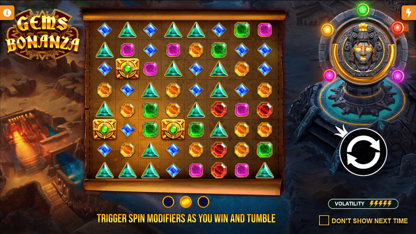 Gems Bonanza Slot Demo Image