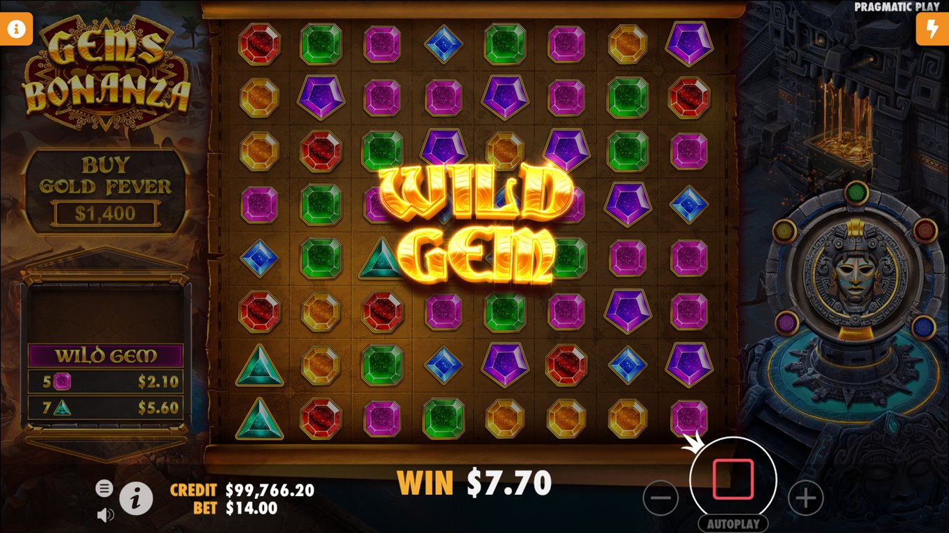 Gems Bonanza Slot Slot Image in Demo - pic. 3
