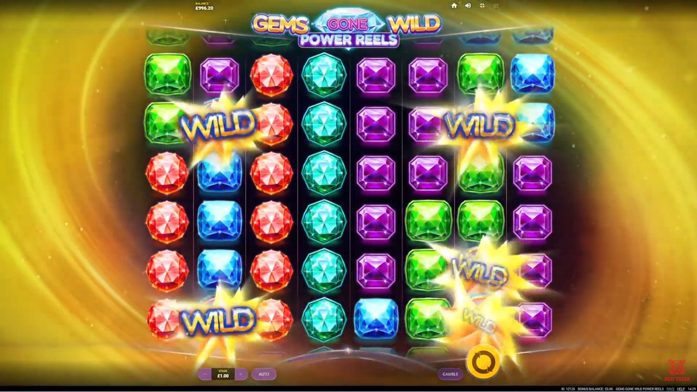 Gems Gone Wild Power Reels Slot Slot Image in Demo - pic. 2
