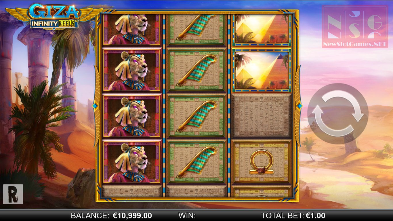 Giza Infinity Reels Slot Slot Image in Demo - pic. 3