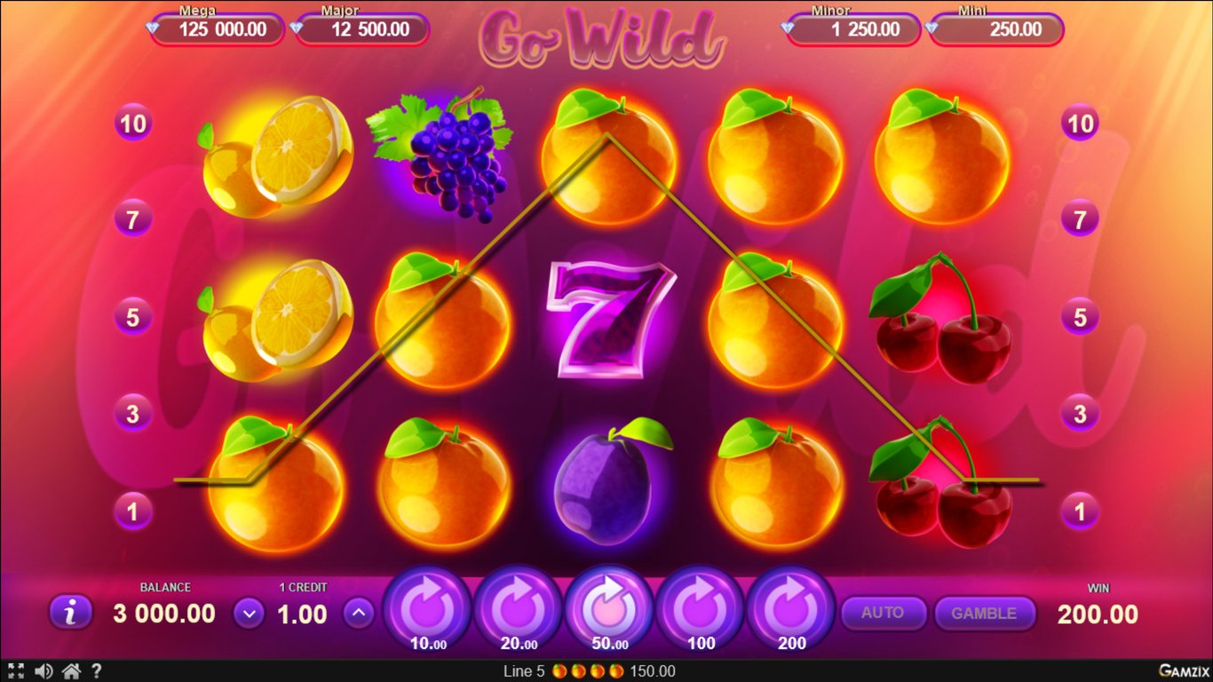 Go Wild Slot Slot Image in Demo - pic. 3