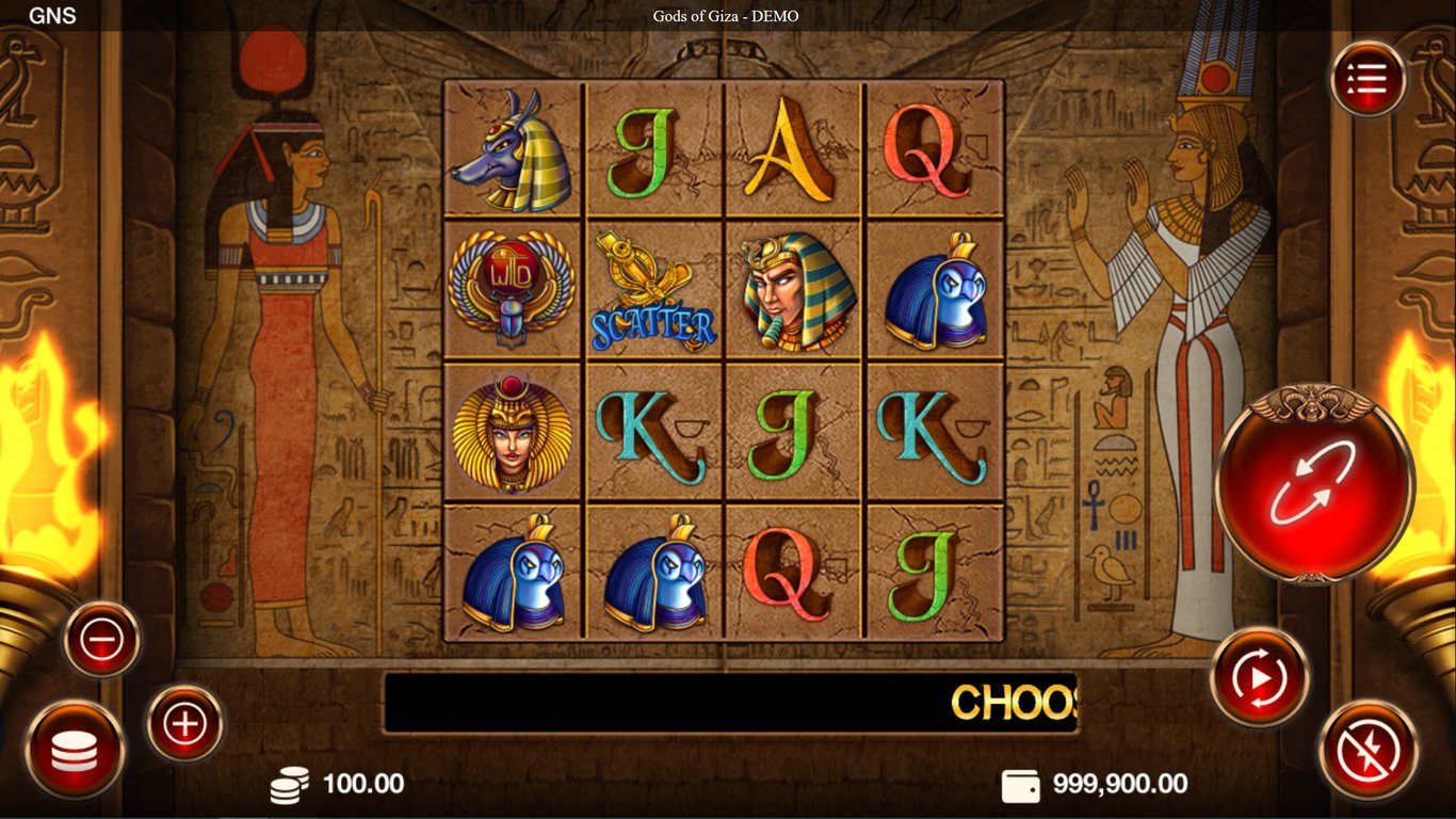 Gods of Giza: Enhanced Slot Demo Image