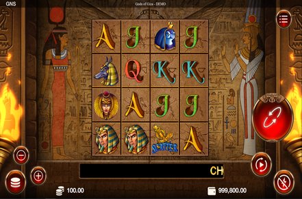 Gods of Giza: Enhanced Slot Logo