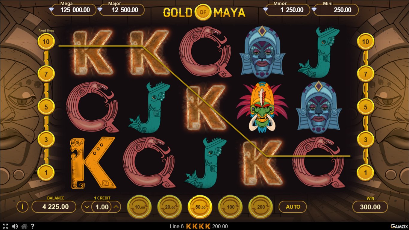Gold of Maya Slot Slot Image in Demo - pic. 3