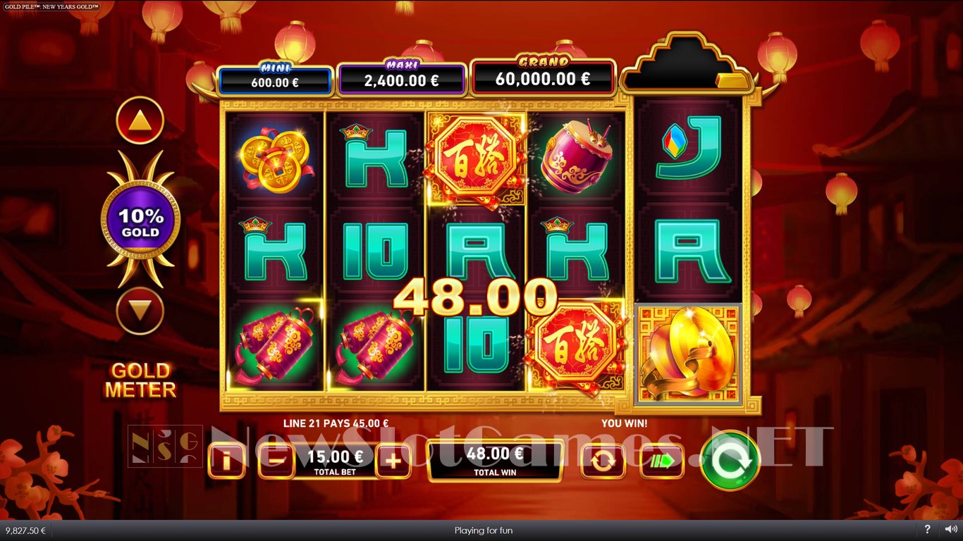 Gold Pile New Years Gold Slot Slot Image in Demo - pic. 3
