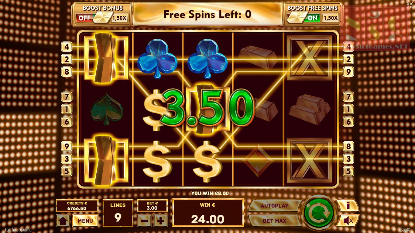 Gold X Slot Demo Image