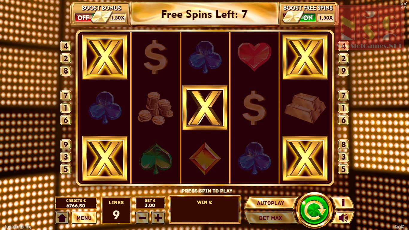 Gold X Slot Slot Image in Demo - pic. 2