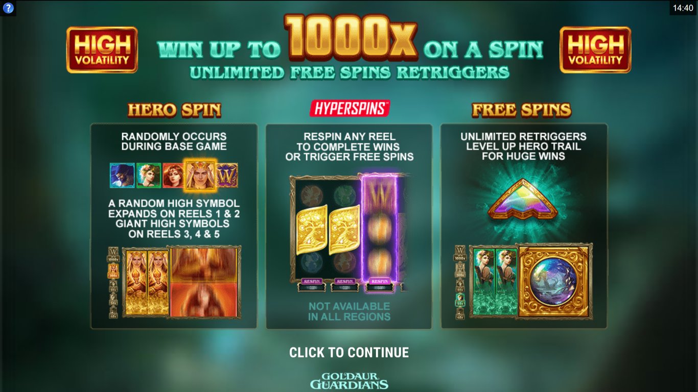 Goldaur Guardians Slot Demo Image