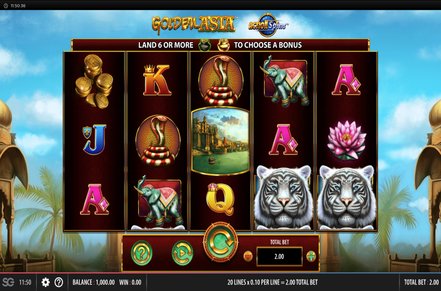 Golden Asia Slot Icon