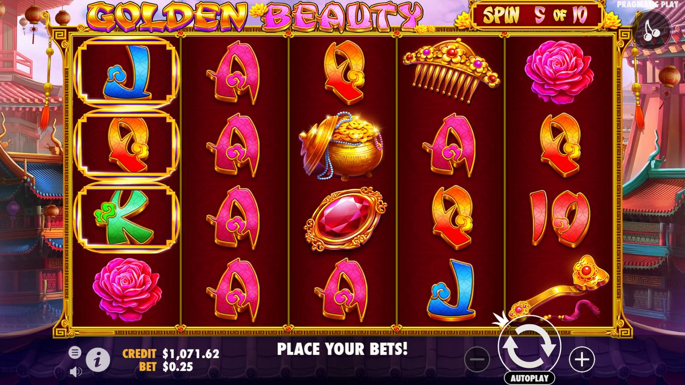 Golden Beauty Slot Slot Image in Demo - pic. 2