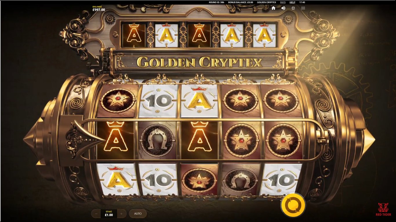 Golden Cryptex Slot Demo Image