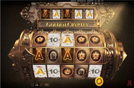 Golden Cryptex Slot Icon