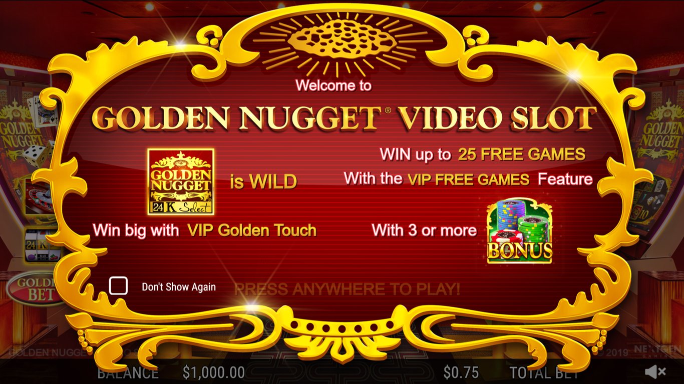 Golden Nugget Slot Demo Image