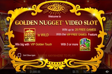 Golden Nugget Slot Logo