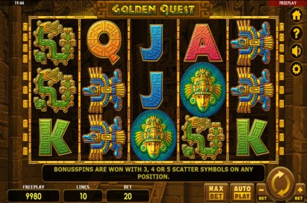 Golden Quest Slot Logo
