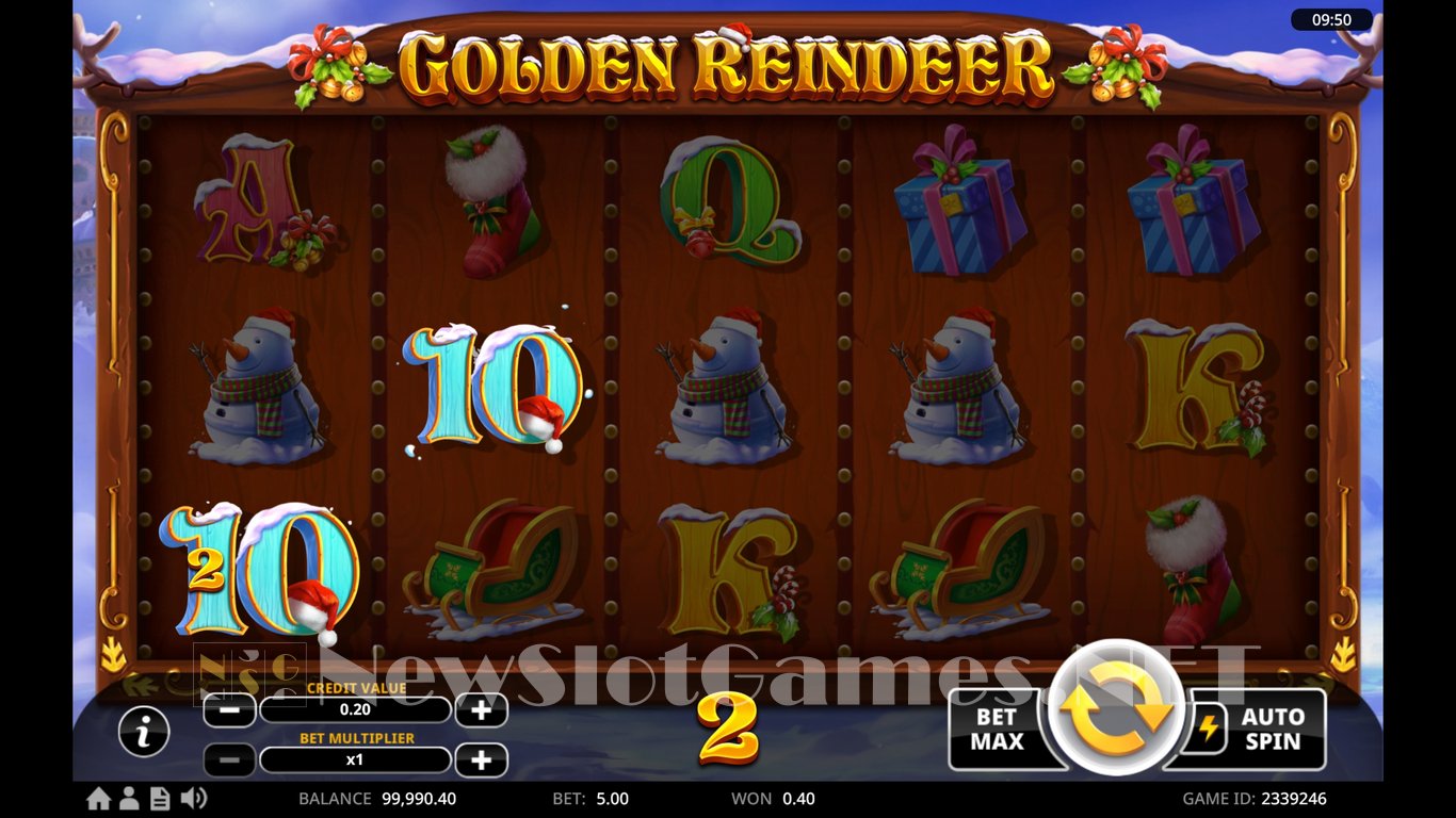Golden Reindeer Slot Slot Image in Demo - pic. 3