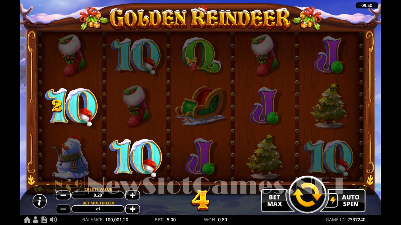 Golden Reindeer Slot Slot Image in Demo - pic. 7
