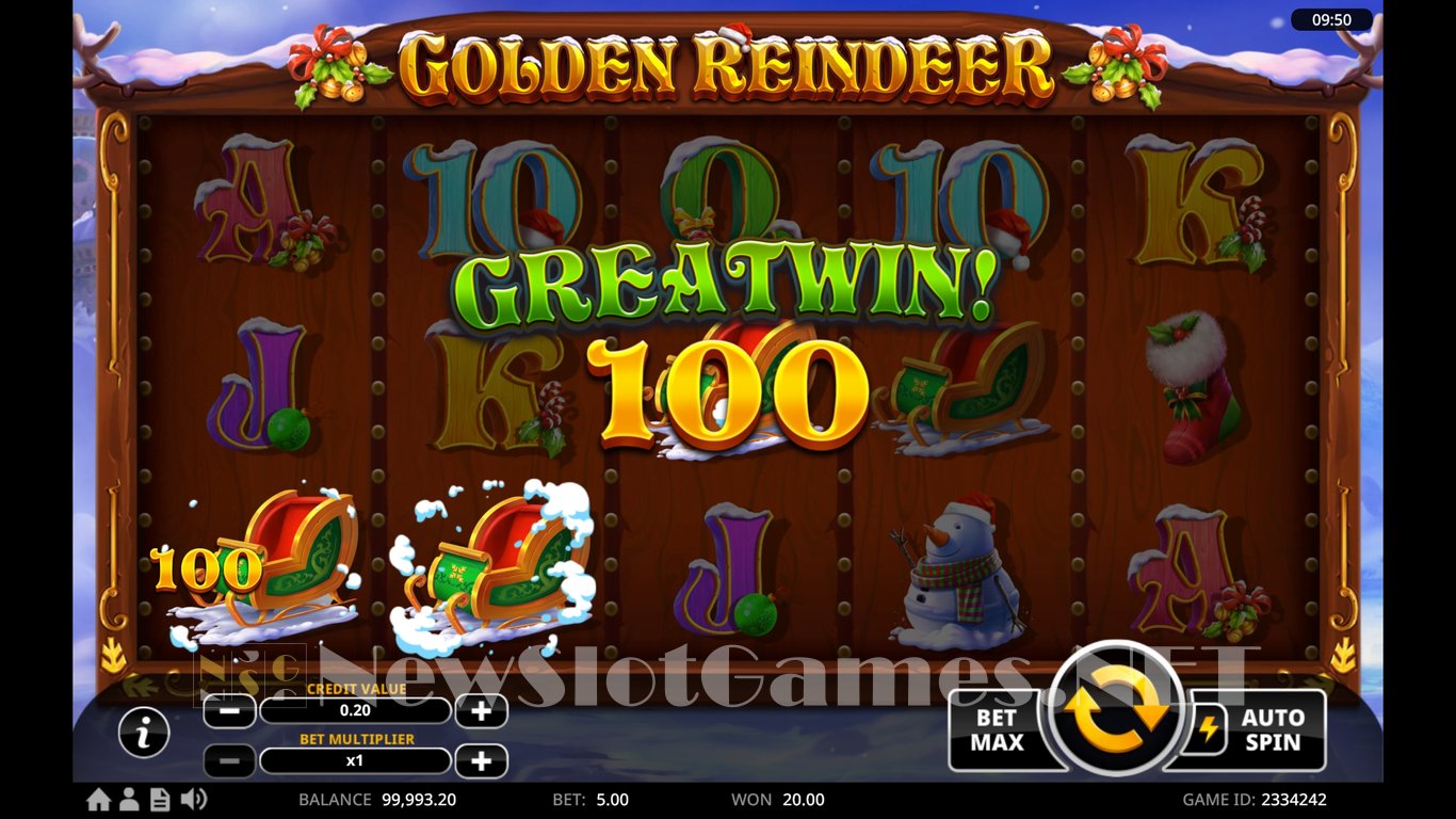 Golden Reindeer Slot Slot Image in Demo - pic. 8