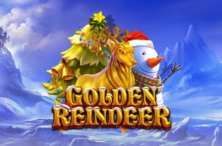 Golden Reindeer Slot Logo