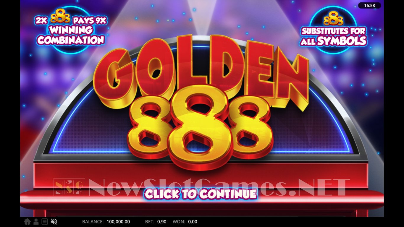 Golden888 Slot Demo Image