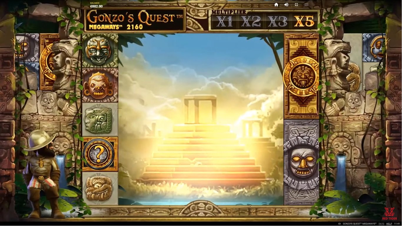 Gonzos Quest Megaways Slot Demo Image