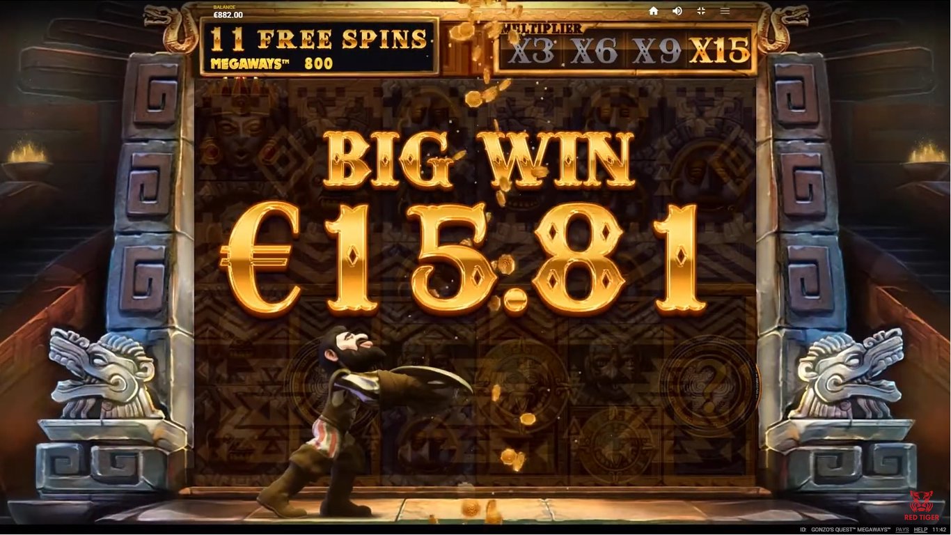 Gonzos Quest Megaways Slot Slot Image in Demo - pic. 3