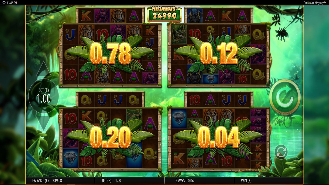 Gorilla Gold Megaways Slot Slot Image in Demo - pic. 2