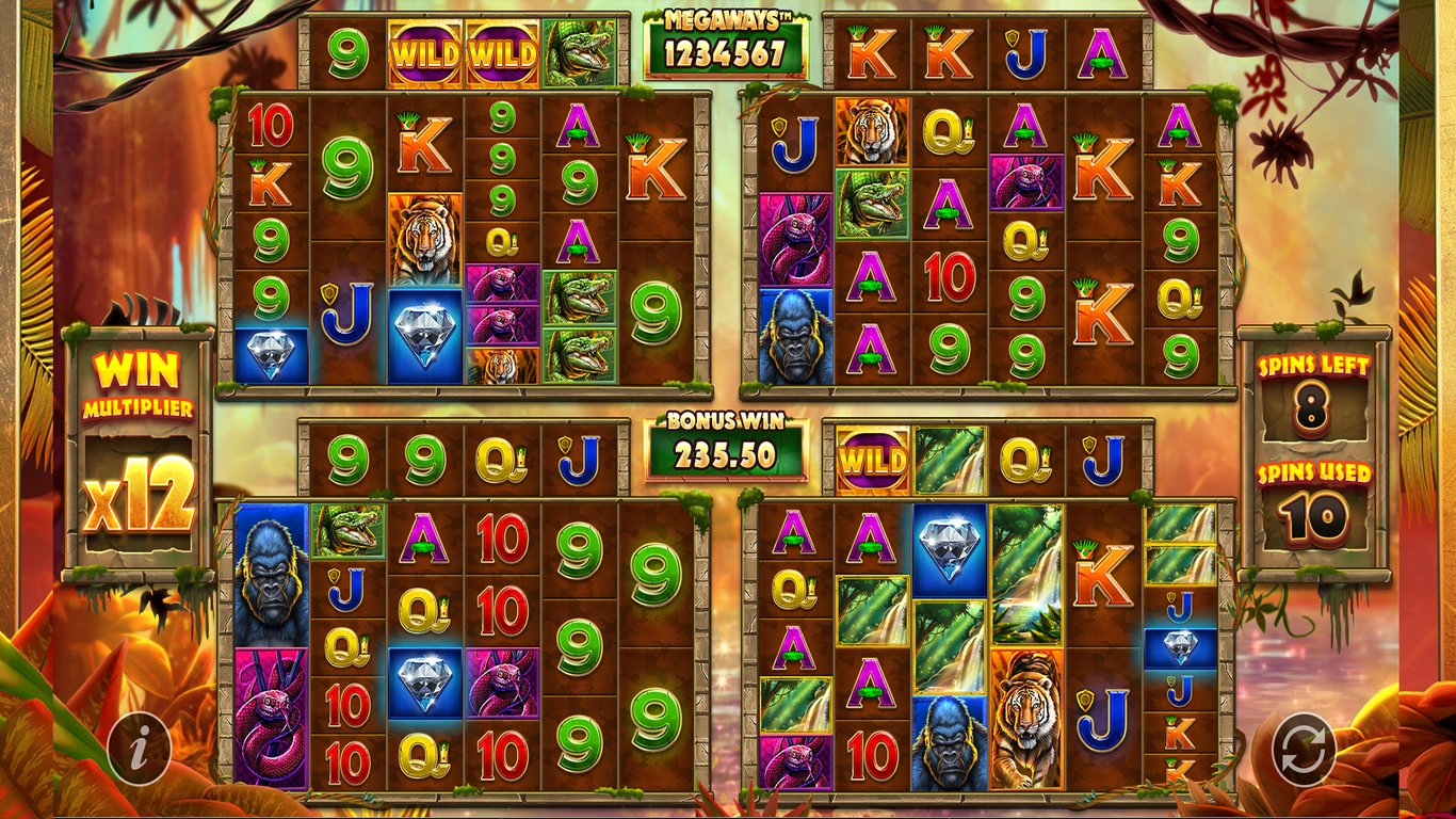 Gorilla Gold Megaways Slot Slot Image in Demo - pic. 3