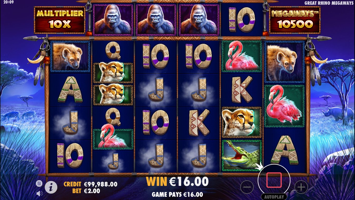 Great Rhino Megaways Slot Slot Image in Demo - pic. 3