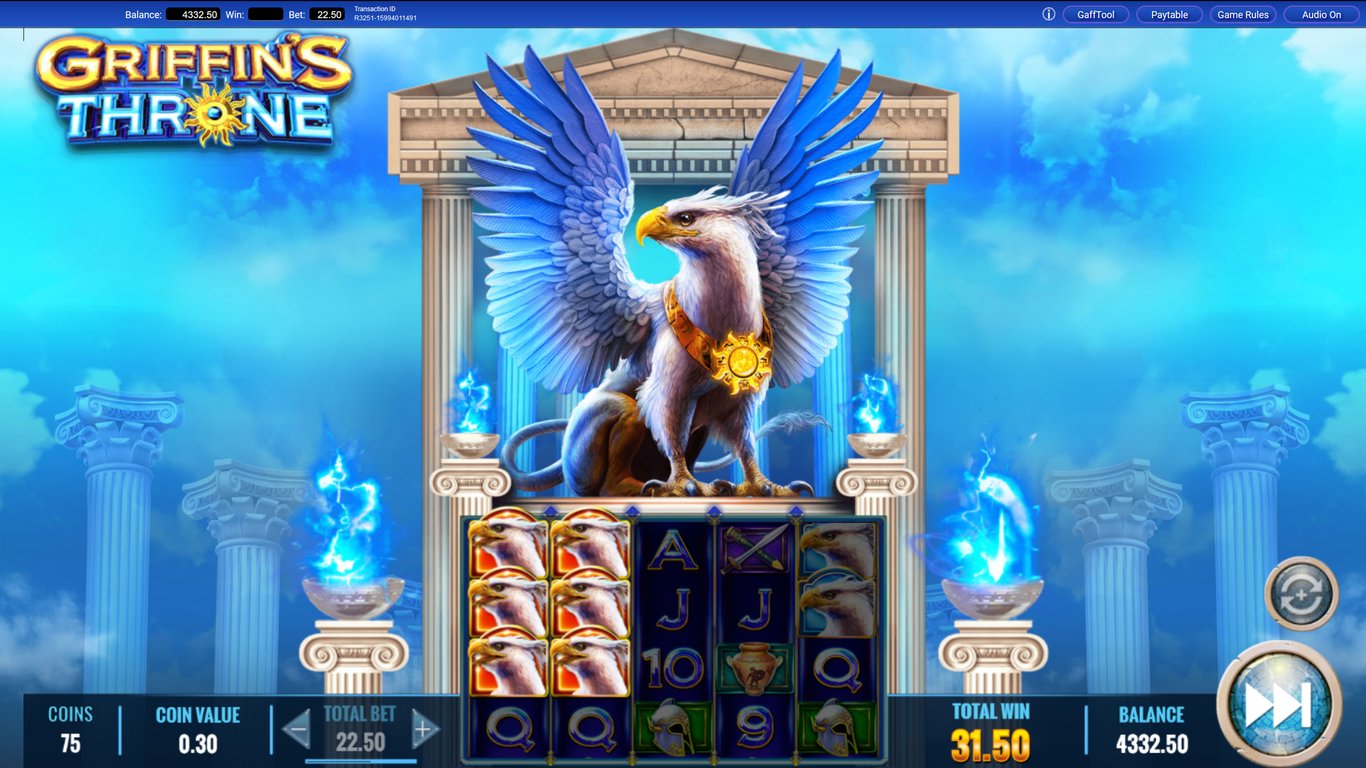Griffin’s Throne Slot Slot Image in Demo - pic. 3