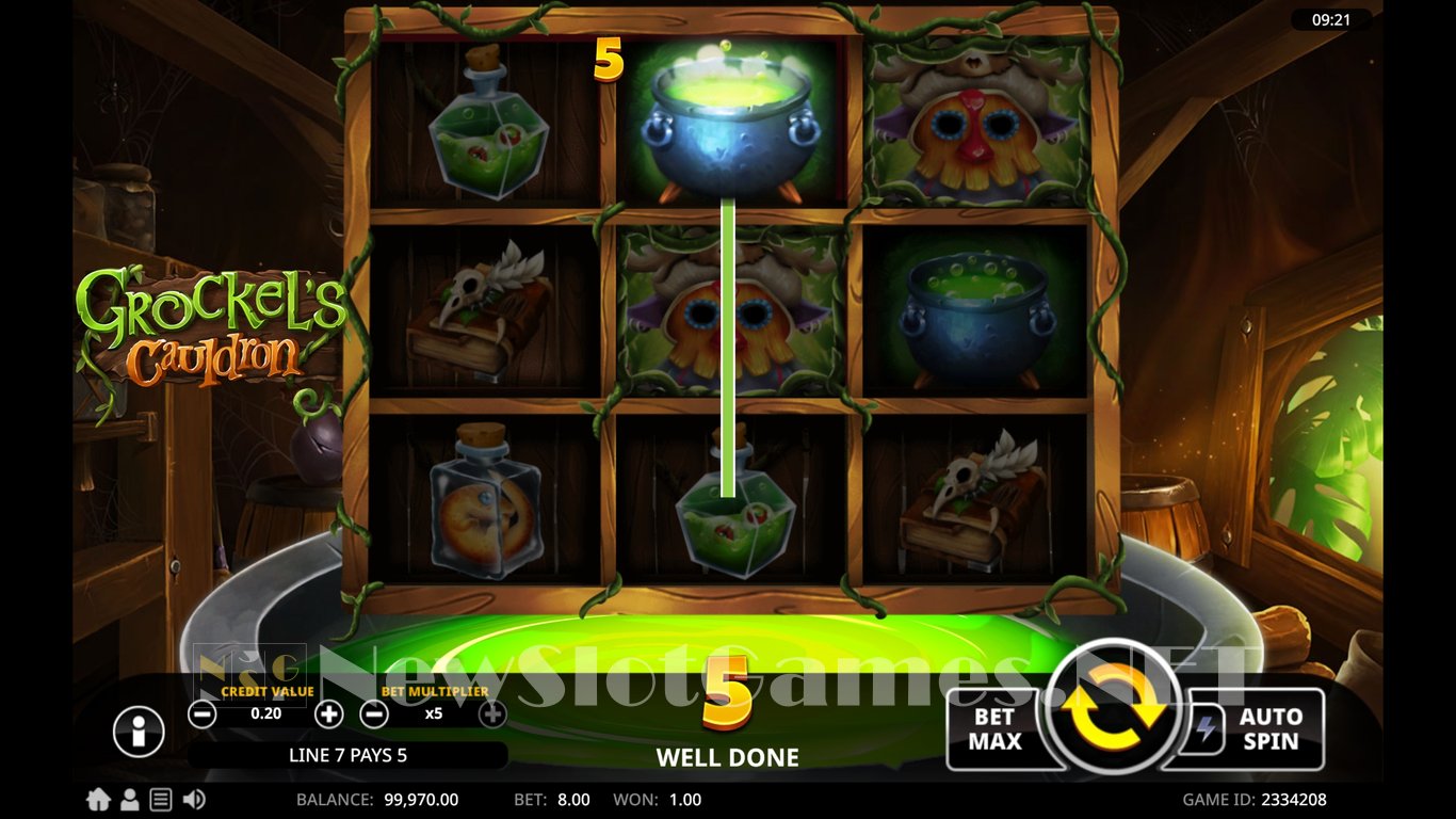 Grockels Cauldron Slot Slot Image in Demo - pic. 11