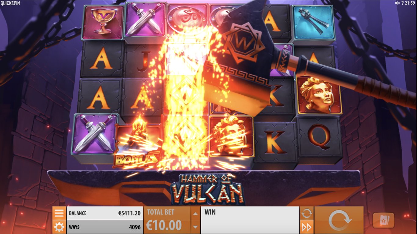 Hammer of Vulcan Slot Slot Image in Demo - pic. 2