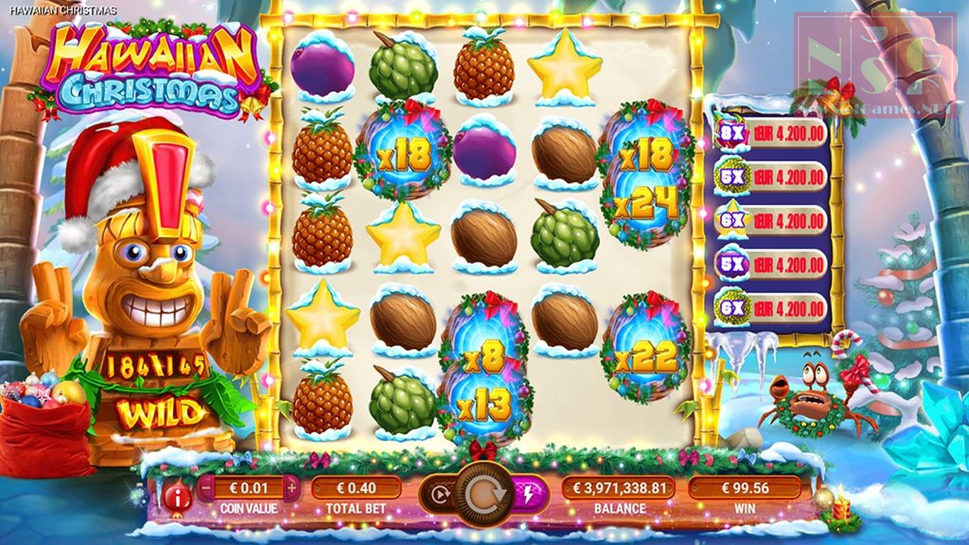 Hawaiian Christmas Slot Slot Image in Demo - pic. 2