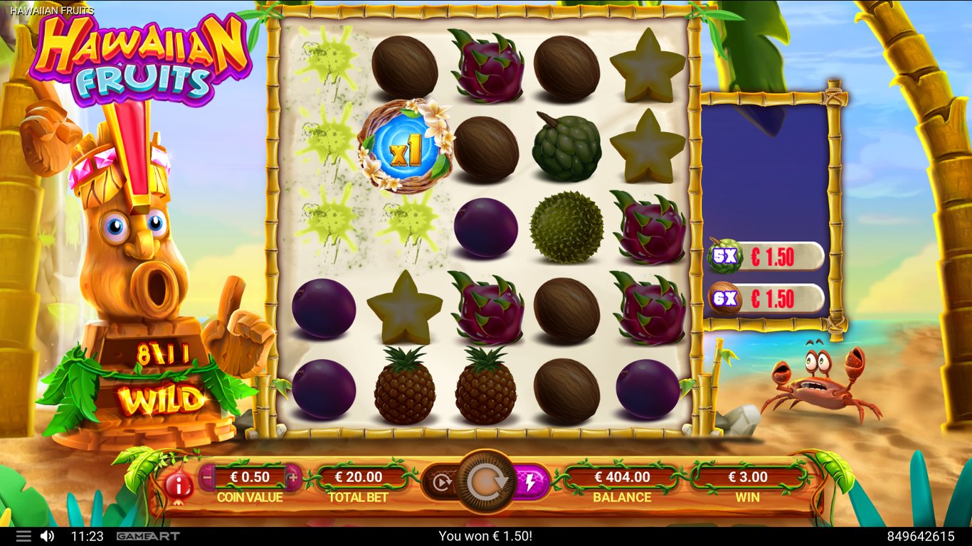 Hawaiian Fruits Slot Slot Image in Demo - pic. 2