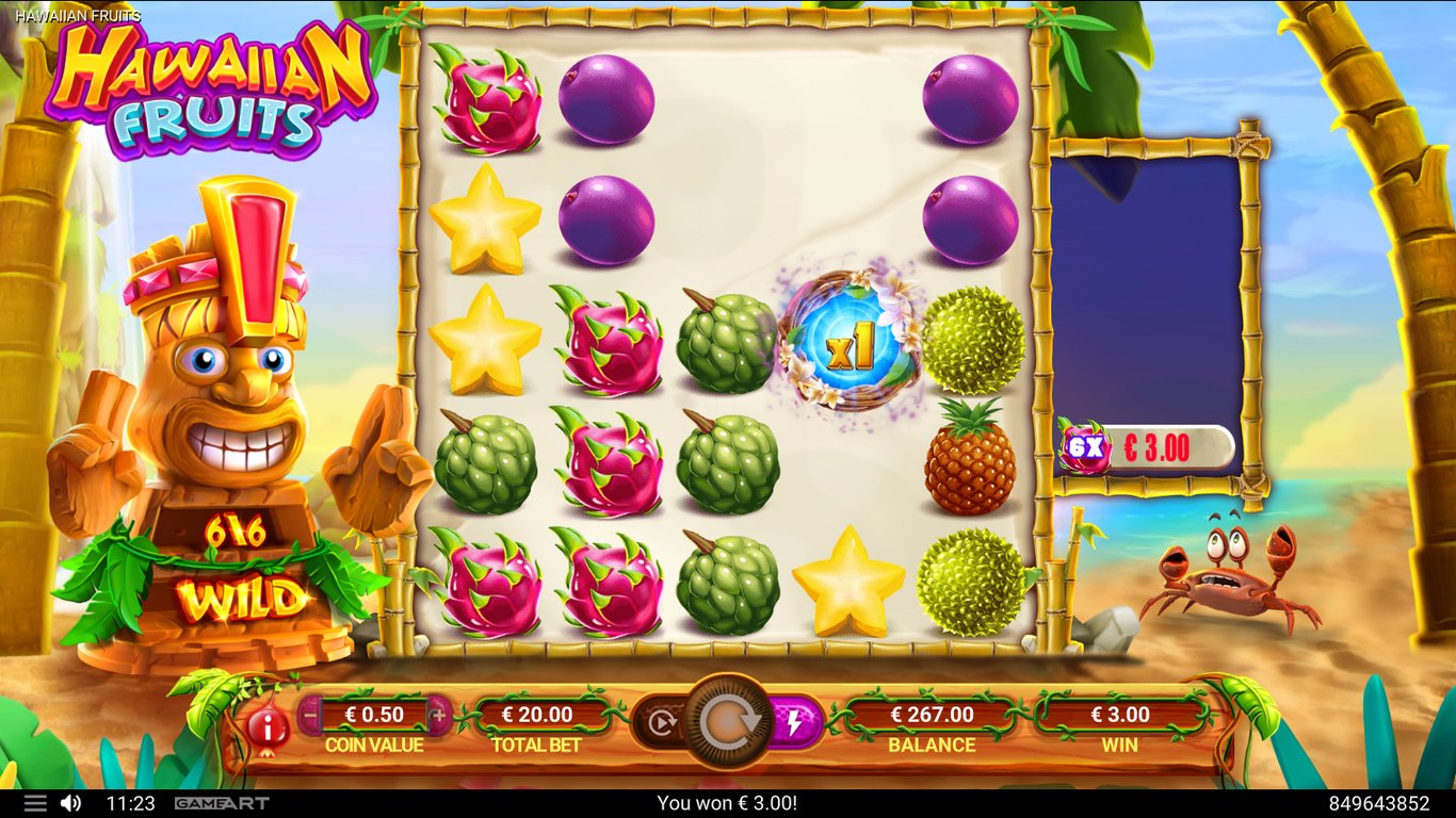 Hawaiian Fruits Slot Slot Image in Demo - pic. 3