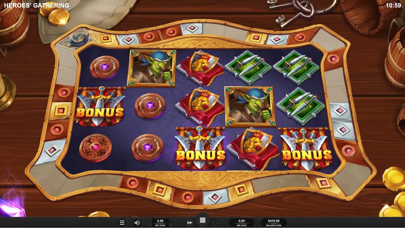 Heroes Gathering Slot Slot Image in Demo - pic. 2