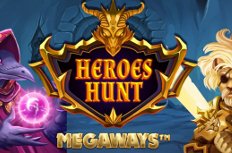 Heroes Hunt Megaways Slot Logo