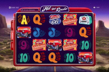 Hit The Route Slot Logo