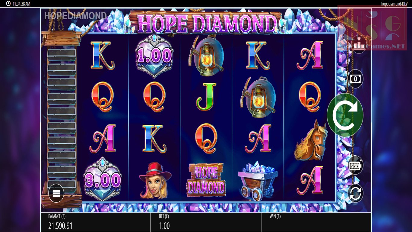 Hope Diamond Slot Demo Image