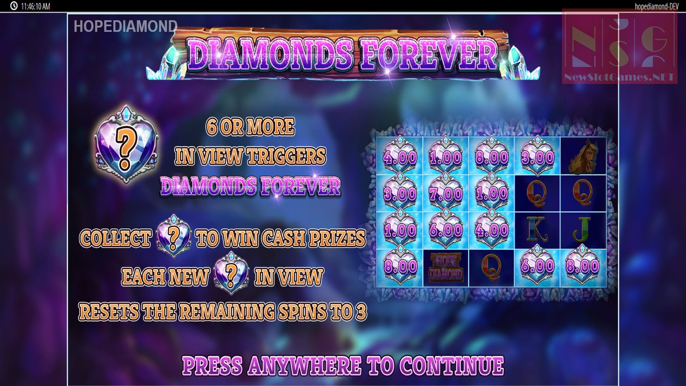 Hope Diamond Slot Slot Image in Demo - pic. 2