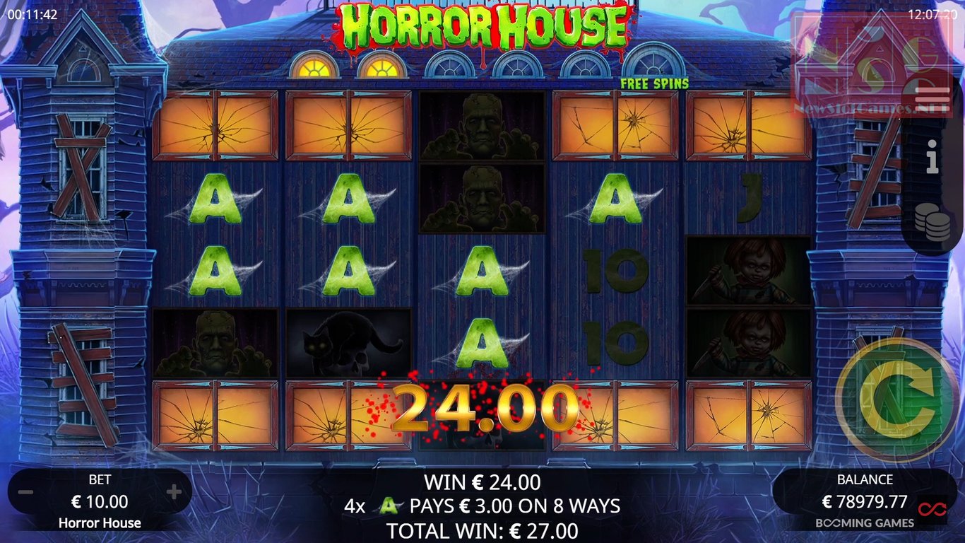 Horror House Slot Slot Image in Demo - pic. 2