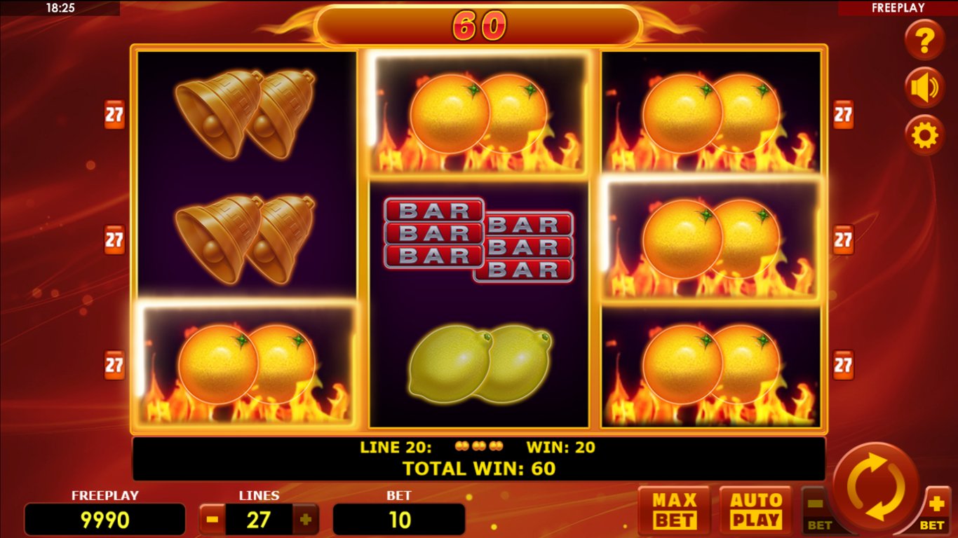 Hot Fruits 27 Slot Slot Image in Demo - pic. 2
