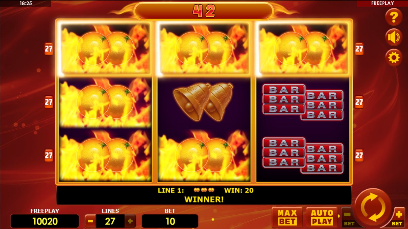 Hot Fruits 27 Slot Slot Image in Demo - pic. 3